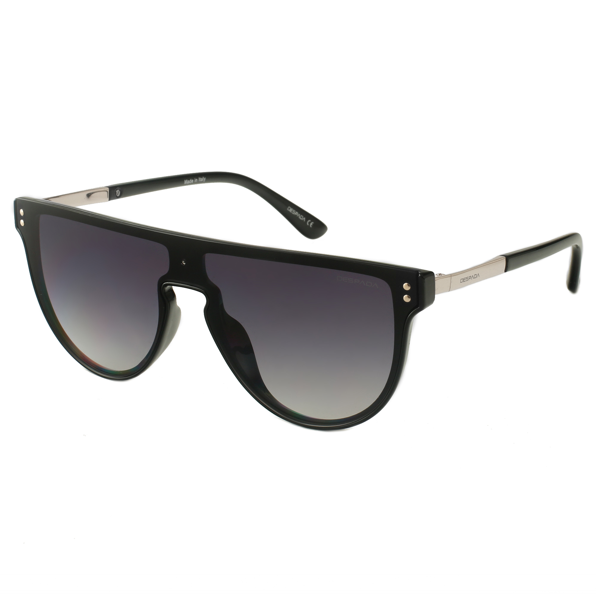 Unisex sunglasses black DESPADA DS 1705 C 2