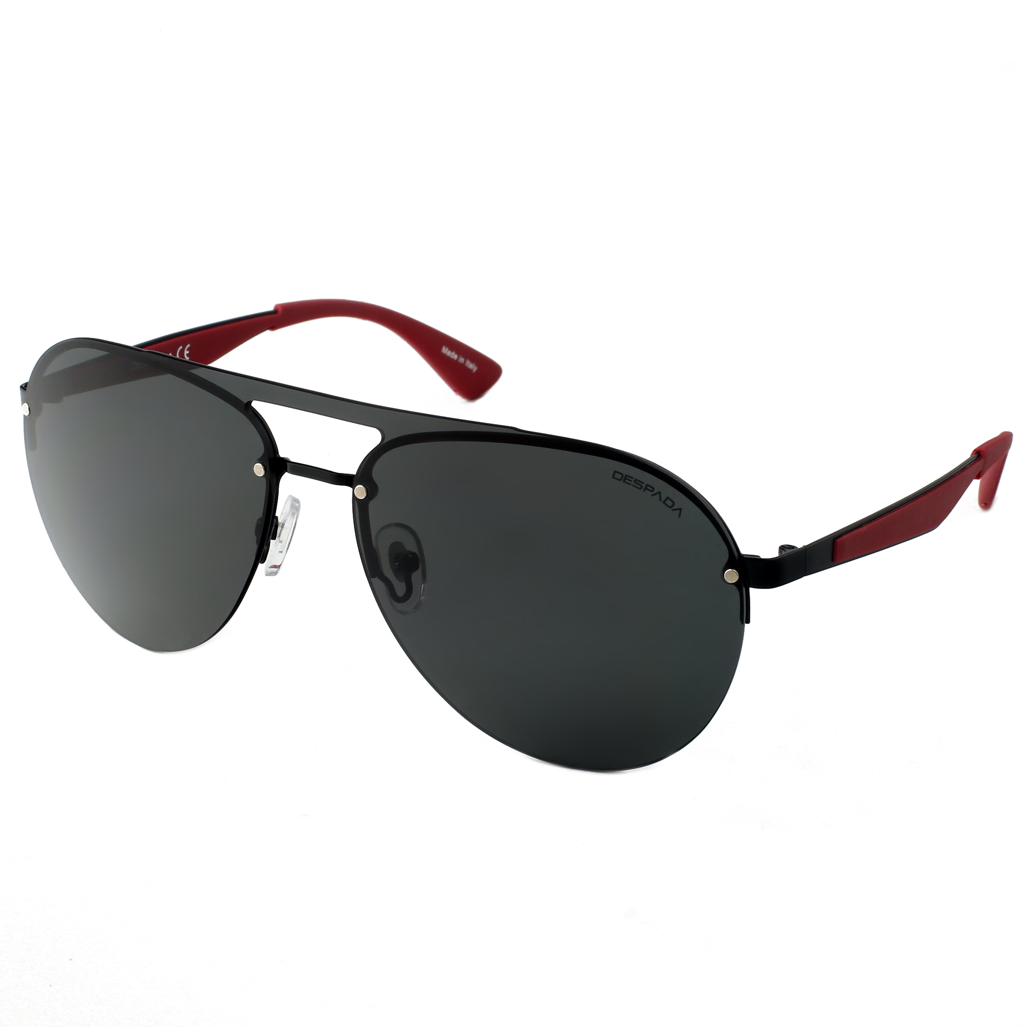 Black sunglasses for men, Despada brand, model DS 1762 C 1