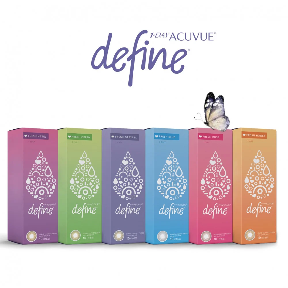 OneDay Acuvue Define contact30 PCS lenses for the eyes